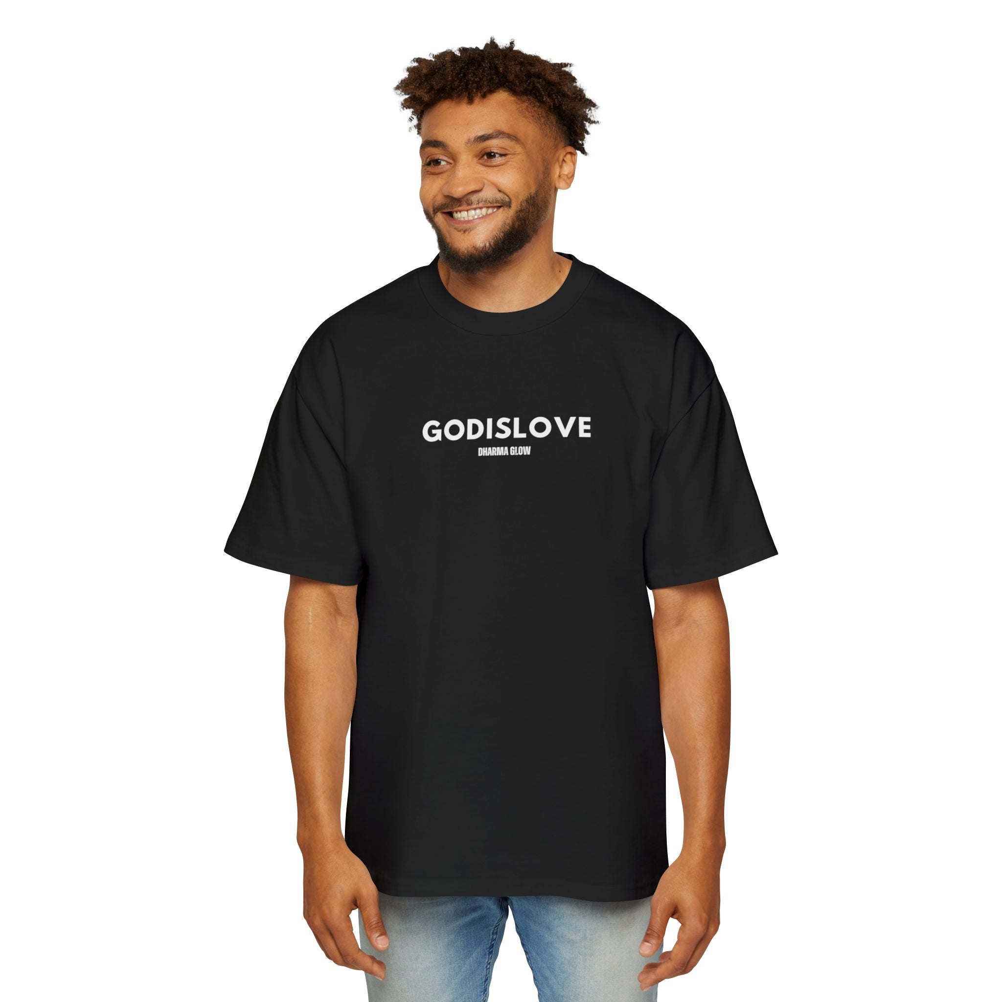 God Is Love Heavy-Weight Unisex T-Shirt