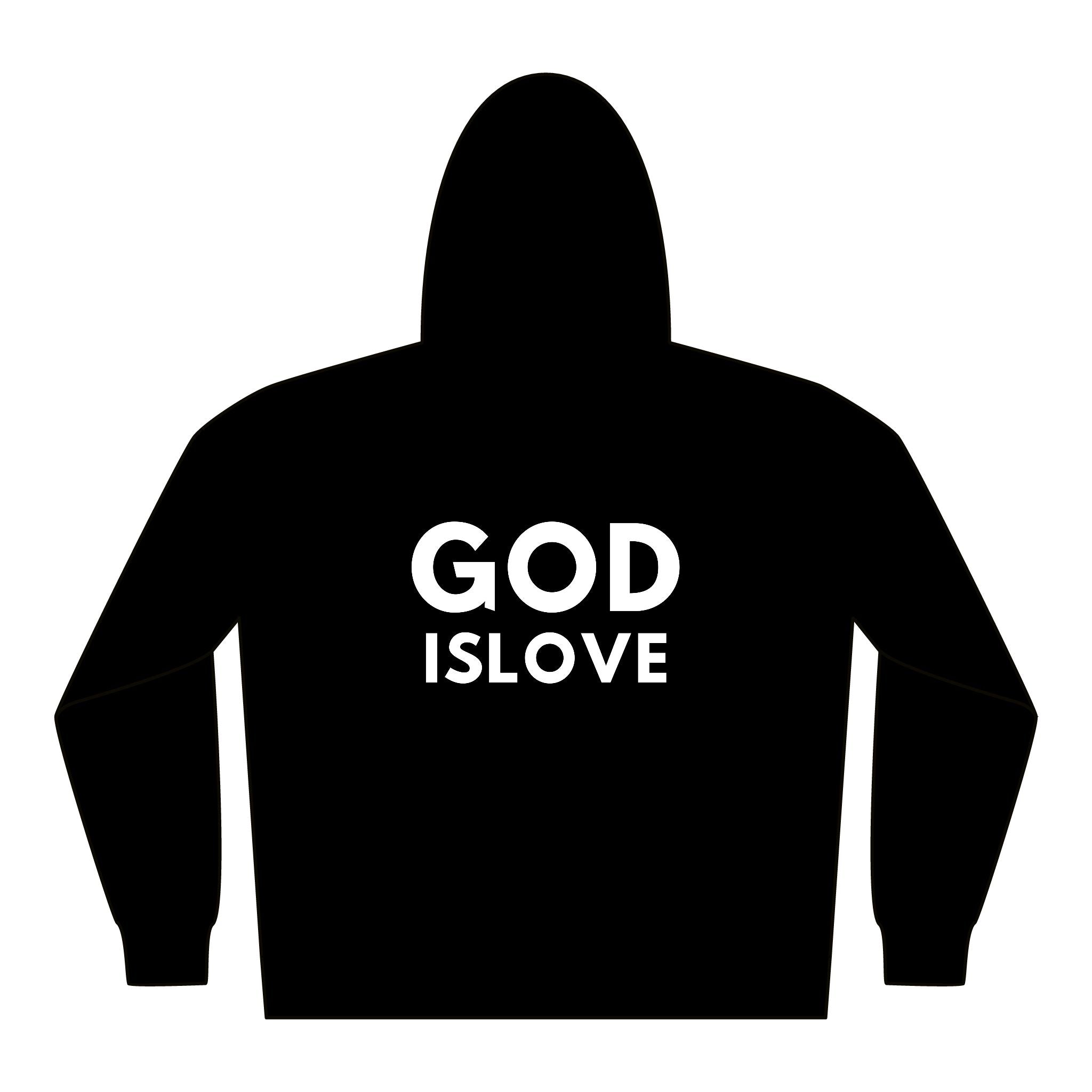 God Is Love Heavy-Weight Unisex Hoodie