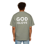 God Is Love Heavy-Weight Unisex T-Shirt