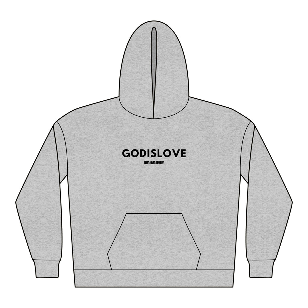 God Is Love Heavy-Weight Unisex Hoodie